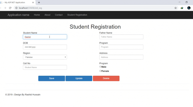 How to Design a Student Registration Form